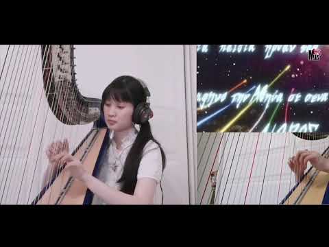 电竖琴二重奏【地球仪】圣斗士星矢 ハープ 地球ぎseiya harp