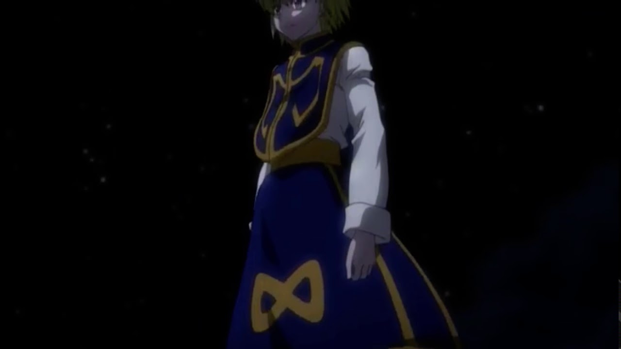 Kurapika is now drowning in an indescribable emptiness