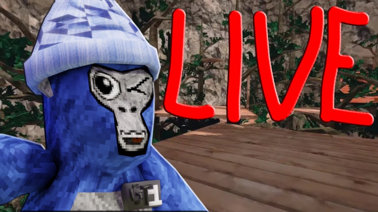 Gorilla tag live with viewers | Powered by LIV
