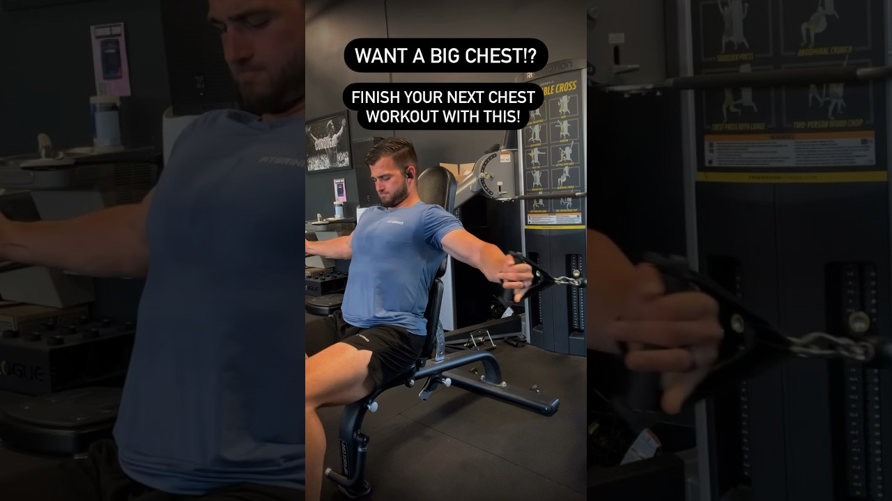 The BEST Chest Finisher to End Your Workout!