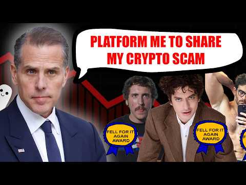 These "leftists" FELL for Hunter Biden's crypto scam...