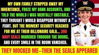 The Day My Family Tried to Erase Me… Until 300 Navy SEALs Stood Up