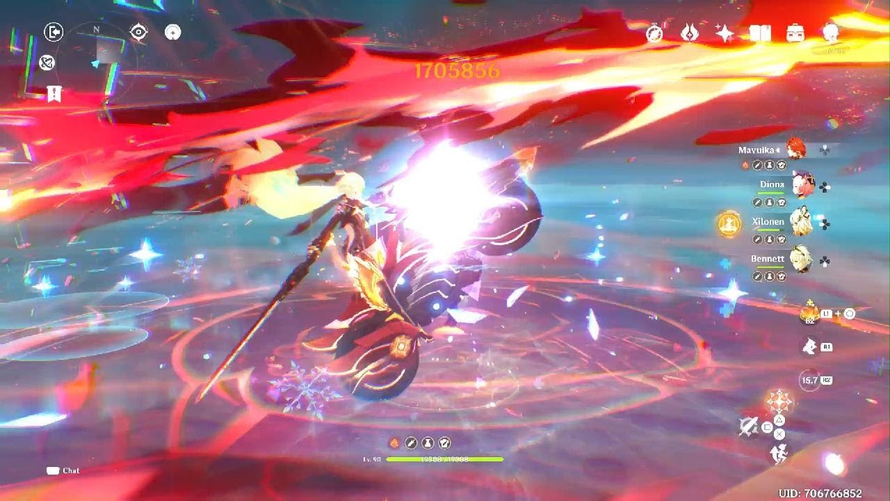 Mavuika 1.7 mil vs Raiden Broken - YouTube