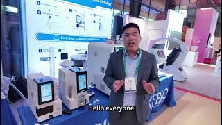 A demonstration of the KFBIO UV-Laser printers at the 22nd ECDP in Graz, Austria