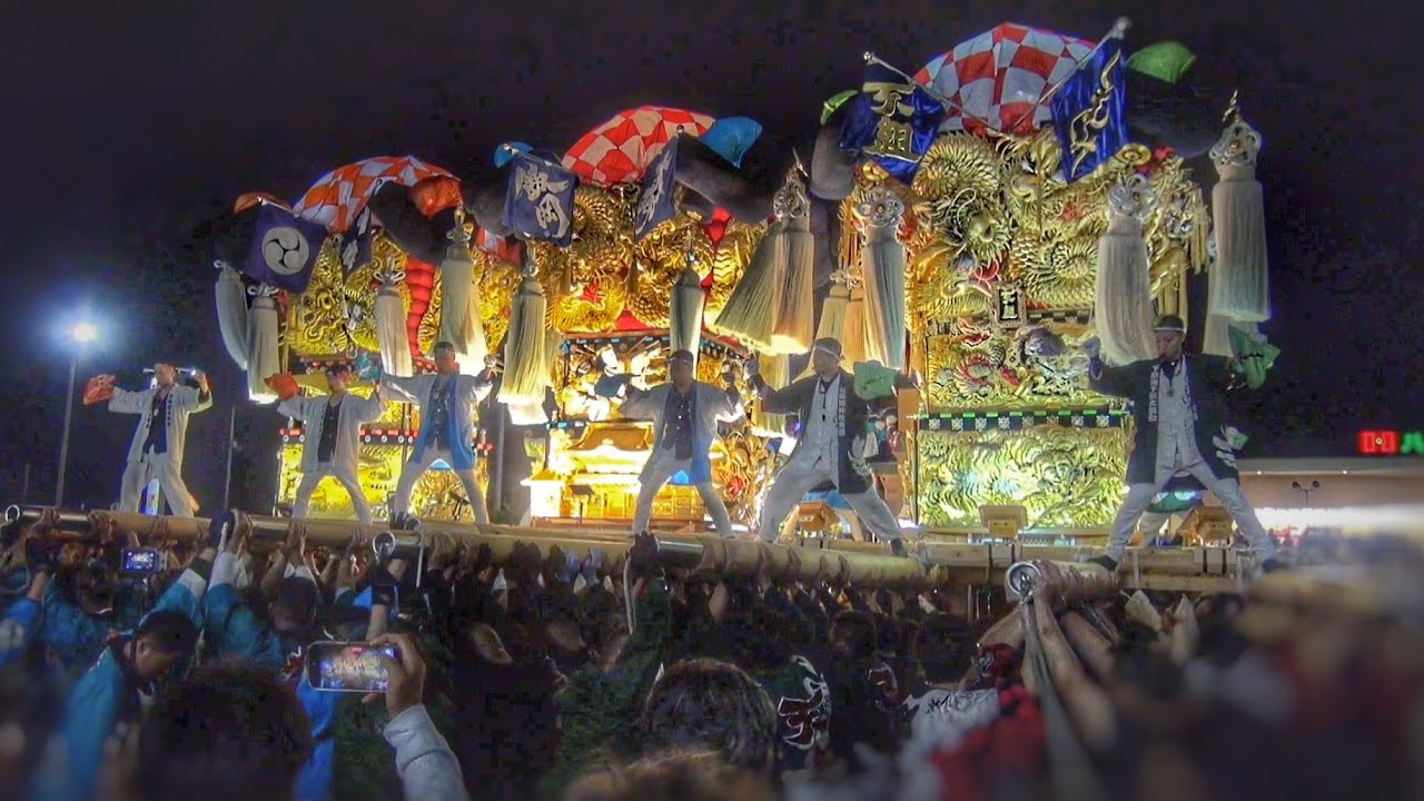 西条祭り2025 コメリ 夜太鼓 寄せ太鼓など (下島山 下組·飯岡本郷·八幡