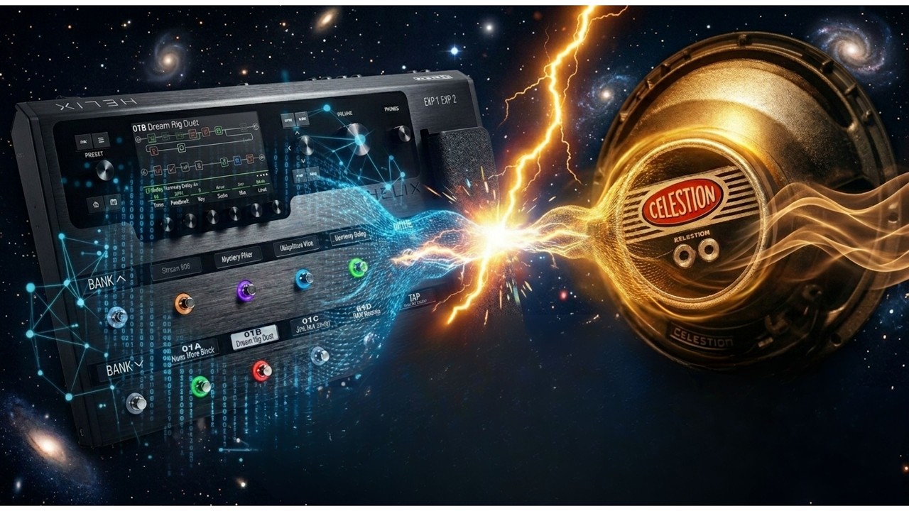 Line 6 Helix com Falante Analógico Neural — Muito Além do IR