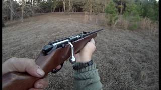 Marlin Model 80G Bolt Action .22 Rifle Try Out