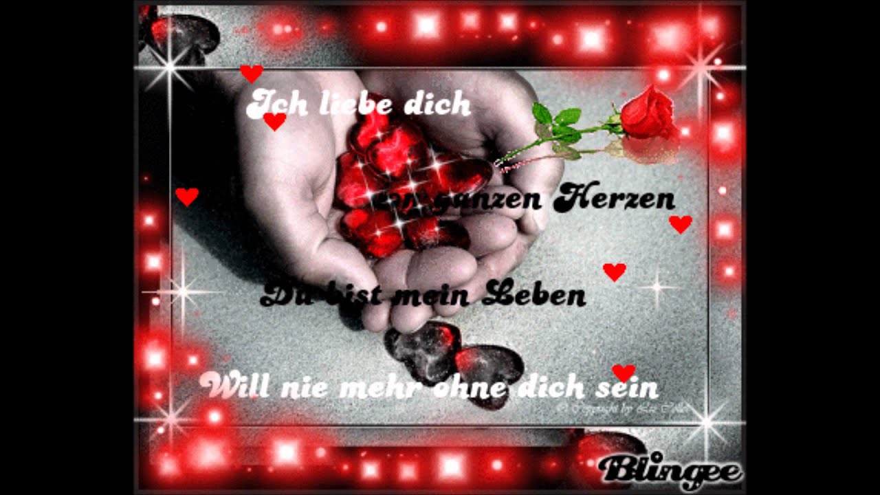Ich Liebe Dich Mein Schatz