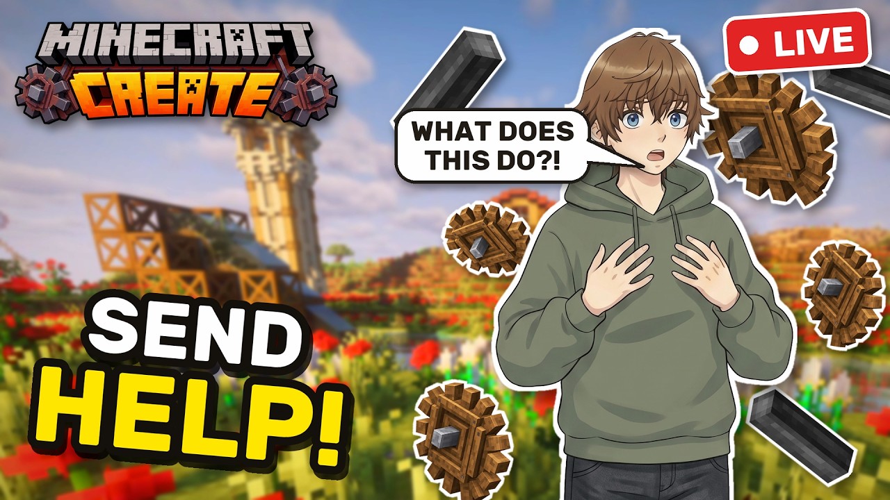 Minecraft Create Mod Farm, But I Understand Nothing - YouTube