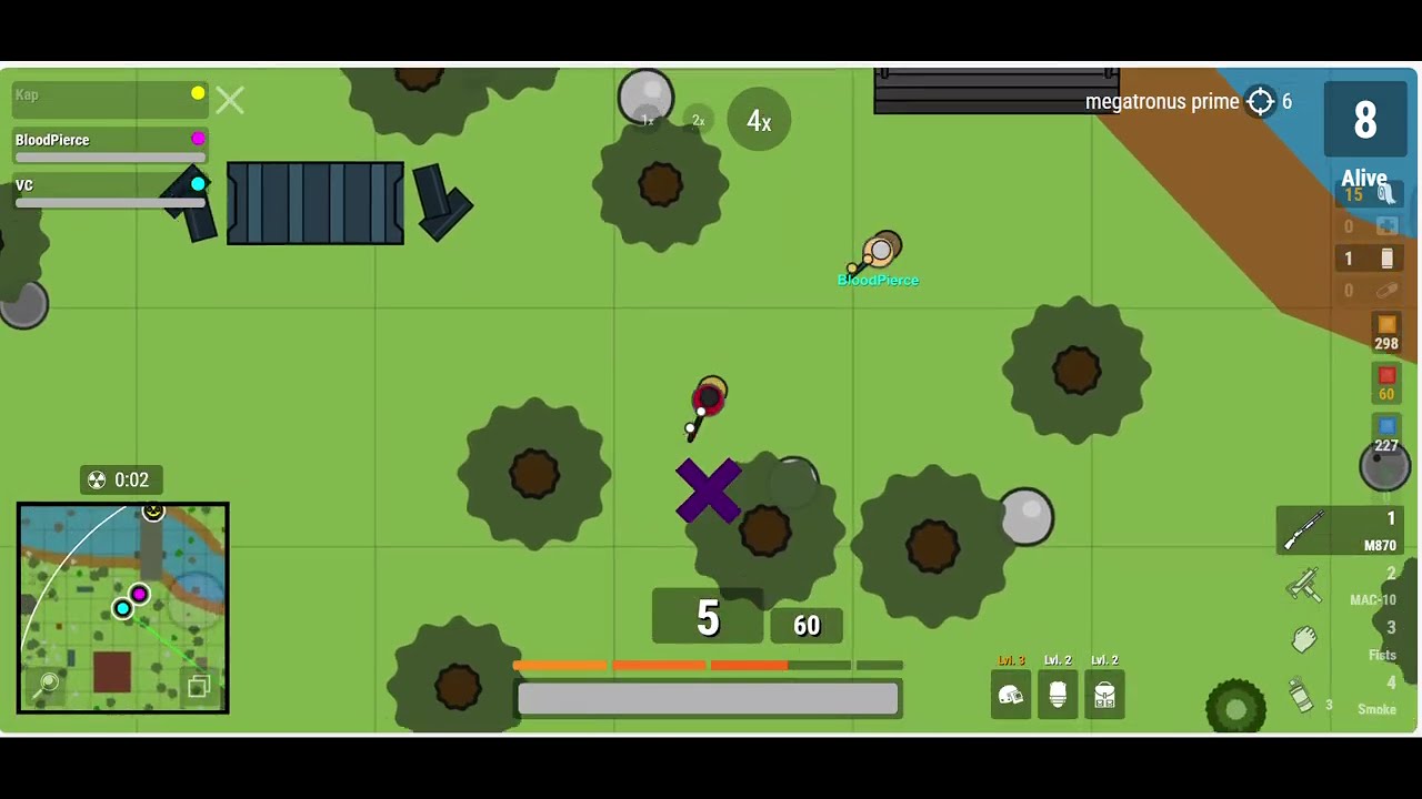 trio vs squads w/bloodpierce