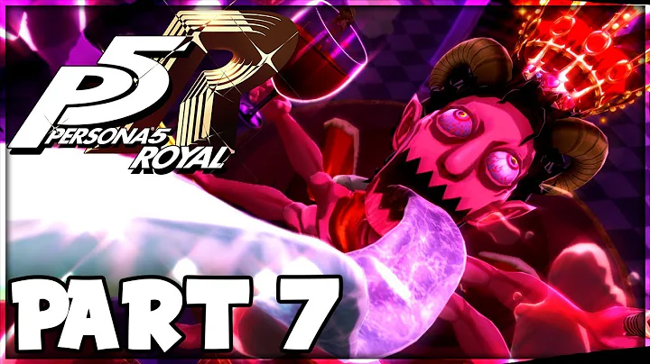Persona 5 Royal Walkthrough PART 7 - Shadow Kamoshida Boss Fight (PS4 PRO 1440p)