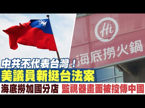 ?中共不代表台湾！美议员新挺台法案 解释2758号决议｜海底捞监视器画面从加拿大传中国 台立委关切吁查│北京高官频传坠楼亡 又被称忧郁症｜午间新闻 2021.4.20 @新唐人亚太电视台NTDAPTV