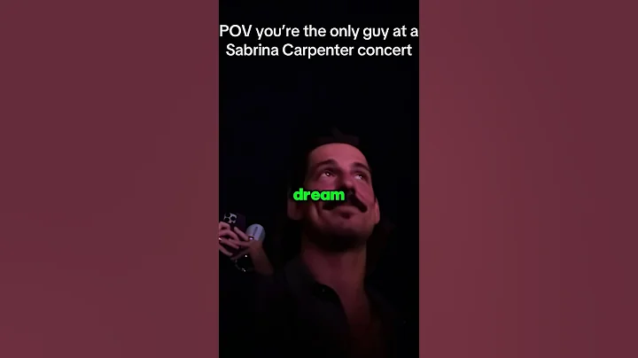 Imagine Being The Only Guy at the Sabrina Carpenter Concert