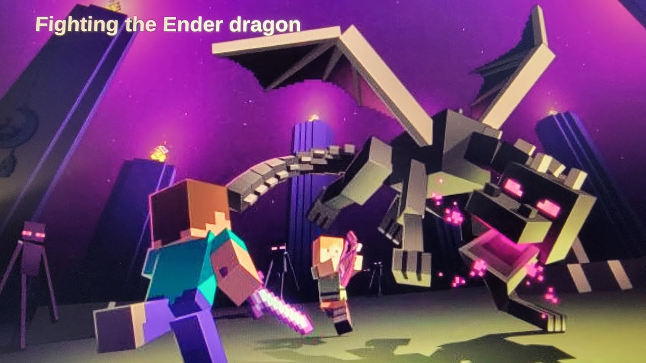 How to defeat the ender dragon in minecraft creative mode - YouTube