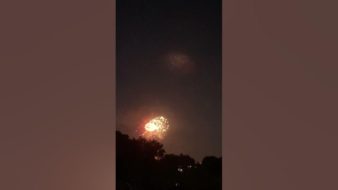 Happy 4th of July 2023 Fireworks show at Bartlett park YouTube