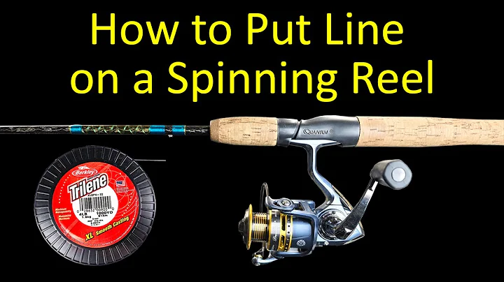 How to Put Line on a Fishing Reel for Beginners (Spinning Reel)