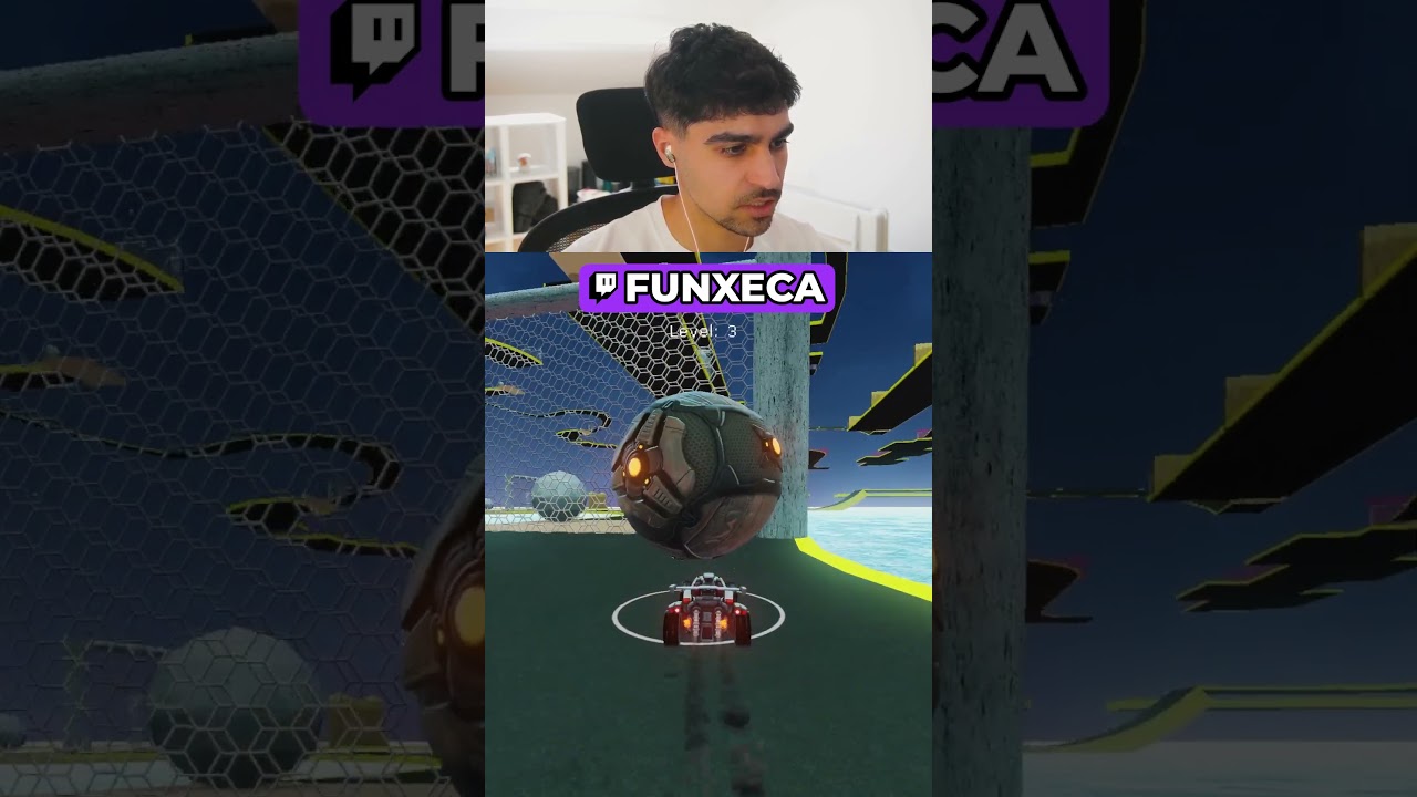 Dia 1 no mapa dos dribbles do Rocket League #rocketleagueportugal #rl #rocketleague #rlclips