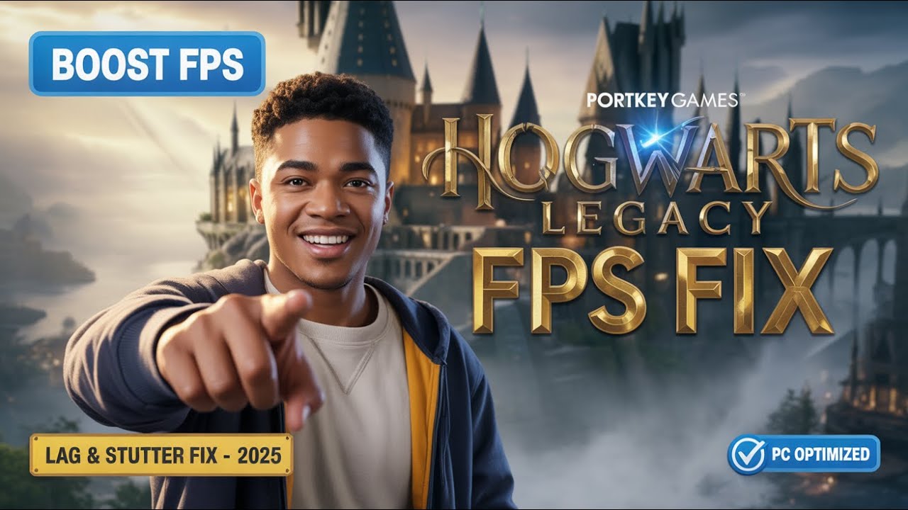 Исправление проблем с задержками, зависаниями и низкой частотой кадров в Hogwarts Legacy (2026) |...