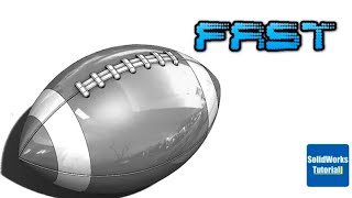 Famous 29- Fast version SolidWorks Tutorial: Rugby ball - 3D drawing Net Worth