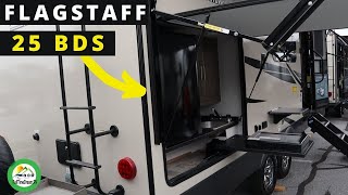 2022 FLAGSTAFF MICROLITE 25BDS FOREST RIVER TRAVEL TRAILER WALKTHROUGH / FULL TIME DREAM