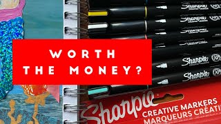 Shapie Creative Marker review and collage with me.