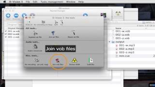 Create Cue Sheet from Multiple MPEG-2 (video) files Free on Mac