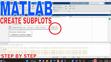 ✅ How To Create Subplots In MATLAB 🔴