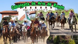 Cabalagata de Ario de Rayón para Santa Mónica 2022 por el Tepehuaje y la Esperanza Zamora Aventurero