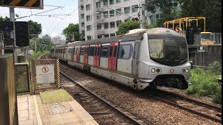［退役四個月，一年前］九龍塘多列MLR train 入站和出站+MLR E108/E65 九龍塘至紅磡