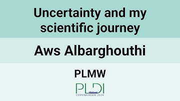 [PLMW@PLDI24] Uncertainty and my scientific journey