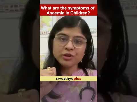 What are the symptoms of Anaemia in Children? | Dr Amrita Chauhan | #Shorts