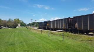 CSX T754-16 DPU CSX (3217) ES44AH Putting In Work Notched Up & Rumbling Going On