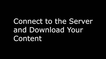 Connect to FTP for OSX (Mac)