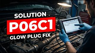 How To Fix P06c1 Obd Ii Error Code  Cylinder 9 Glow Plug Circuit Performance