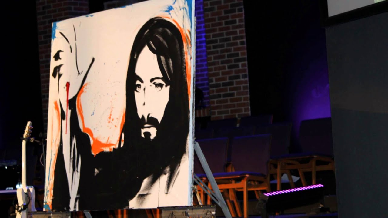 The Jesus Painter YouTube