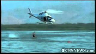 Barefoot water skier sets new record