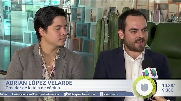 Mexicanos crean piel sintética a base de cáctus o nopal