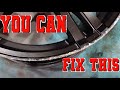 HOW TO FIX CURB RASH | Scratches on rim