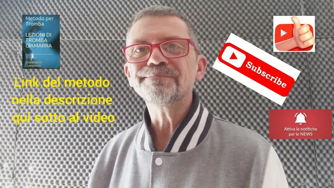 Suona subito la scala da DO a SOL e ritorna al SOL sulla tromba!