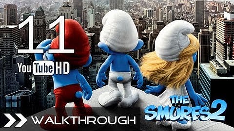 The Smurfs 2 The Video Game Walkthrough - Part 11 (Lava Jungle - Level 4 to 6) Phoenix Boss HD 1080p