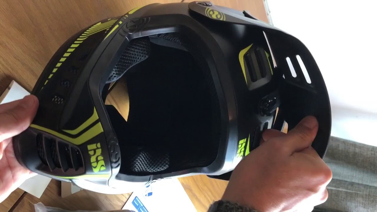 Mountain Bike IXS Downhill MTB-Helm XACT EVO Schwarz/Graphit