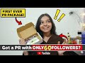 How I Got My First PR Package as Small Creator! | With Only 60 Followers on Instagram Page 😍📦