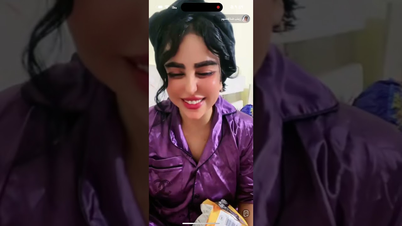 خلي اشبع حوايجًقبل مايحطوني بين أربع حيطان#زينب_بنت_الديوانية 