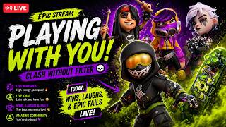 👉 LIVE 🔴 Playing With YOU! INSANE Wins &amp; Fails 😱🔥