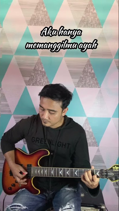 Instrument Gitar “Ayah - Seventeen” by Nisfibany #shorts
