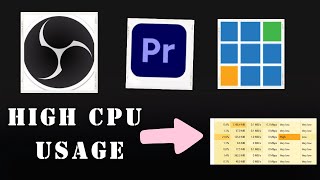 High CPU usage vMix & OBS Live streaming software screenshot 5