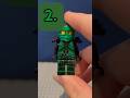 My Top 5 Lloyd Minifigure #lego #ninjago #minifigure