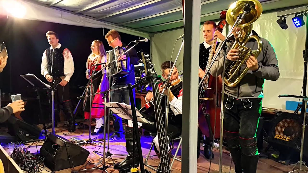 Ansambel Jureta Zajca in harmonikar Domen Košič