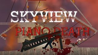 SKYVIEW | Piano Death | FINAL DESTINATION BLOODLINES | SRP (Stickman Ragdoll Playground) (WIP) screenshot 4