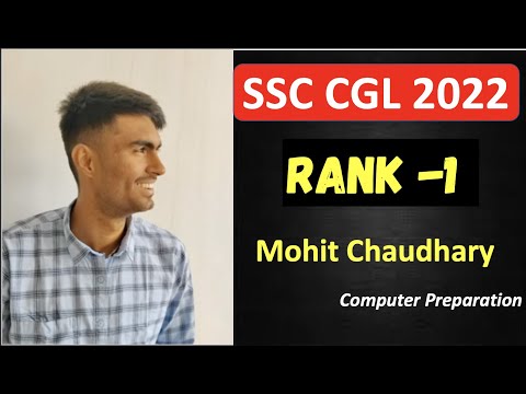SSC CGL 2022 Rank-1 Mohit Chaudhary🔥| RBE
